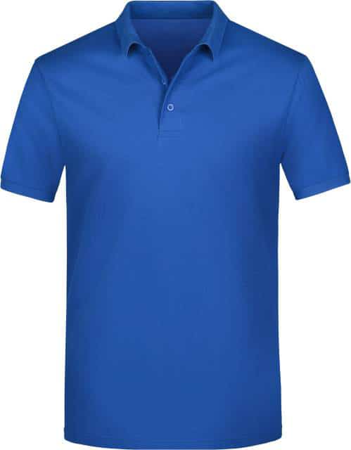 Poloshirt zum besticken blau