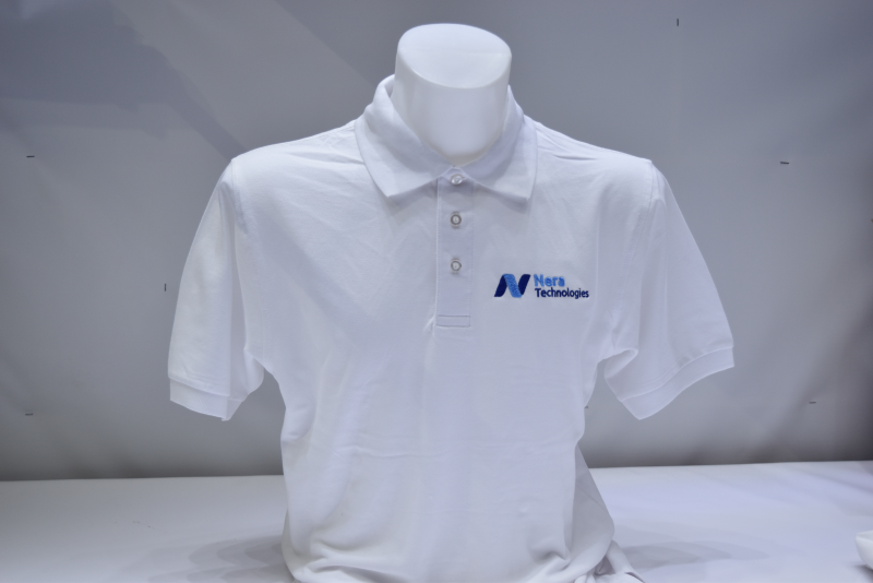 Polo-Shirt bestickung für Nera Technologies