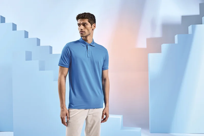 Men´s Recycled Polyester Performance Polo • Asquith & Fox
