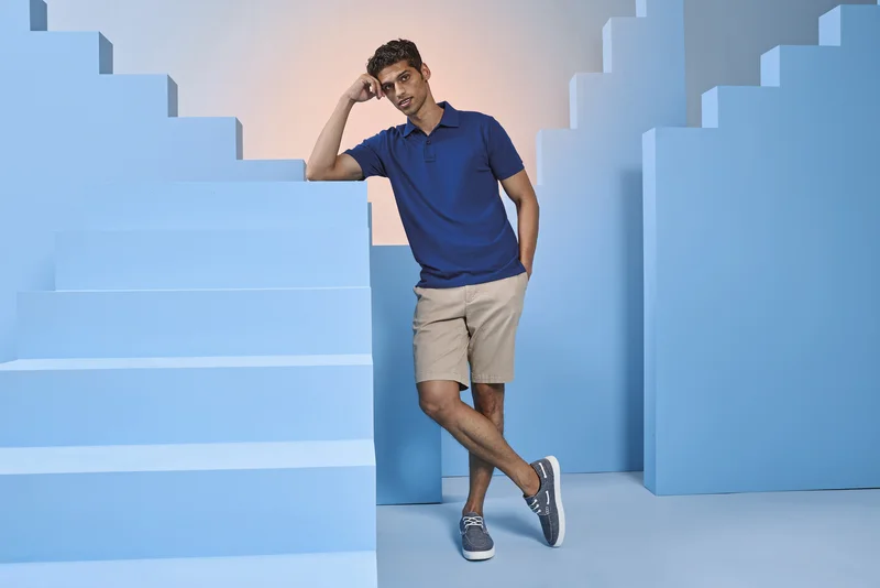 Men´s Polycotton Blend Polo • Asquith & Fox