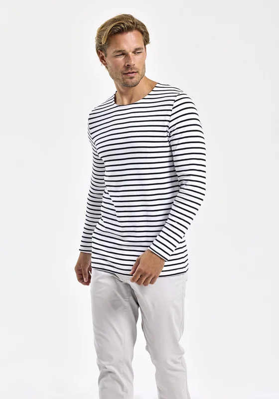 Men´s Marinière Coastal Long Sleeve Tee • Asquith & Fox