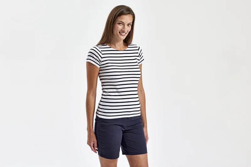 Women´s Marinière Coastal Short Sleeve Tee • Asquith & Fox