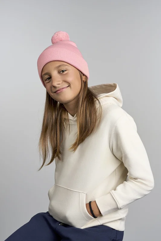 Kids Wind-s with Pompom Beanie • Atlantis