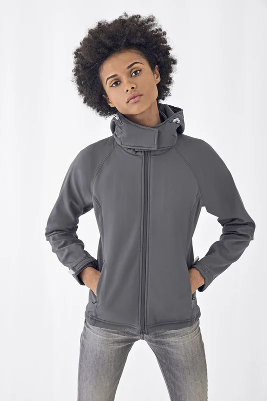 Women´s Hooded Softshell • B&C COLLECTION