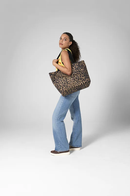 Leopard Print Carryall Bag • BagBase