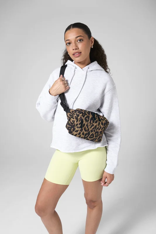 Leopard Print Cross Body Bag • BagBase