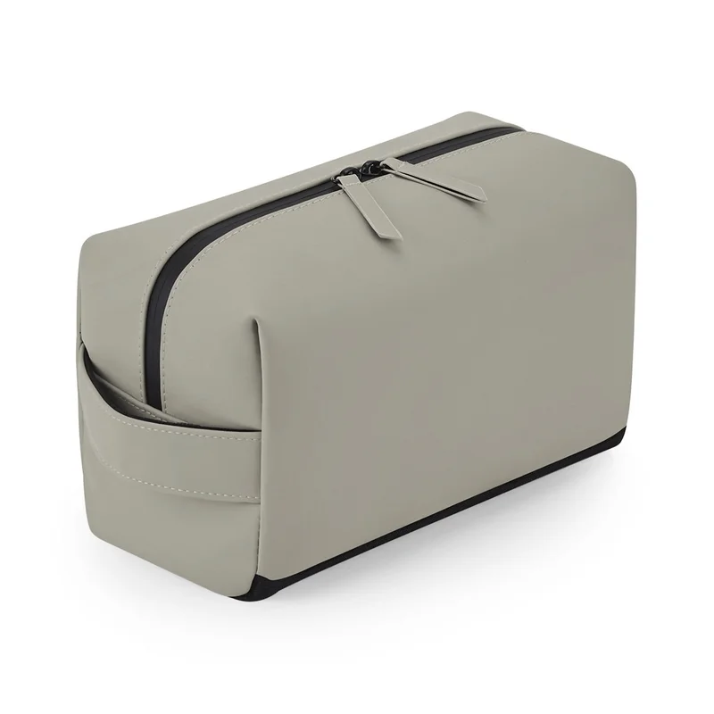Matte PU Toiletry/ Accessory Case • BagBase