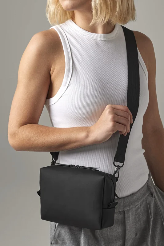 Matte PU Cross Body Bag • BagBase