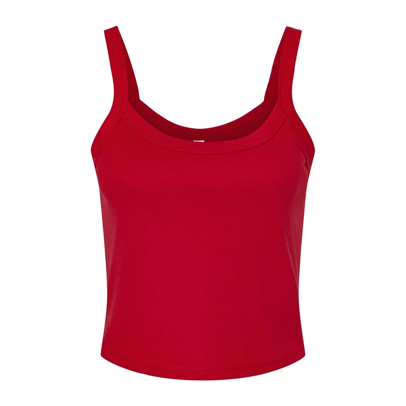 Women´s Micro Rib Spaghetti Strap Tank • Bella