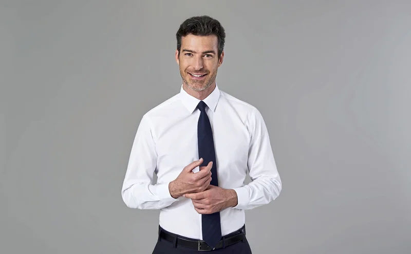Men´s Slim Fit Shirt Vulcan Longsleeve • Brook Taverner