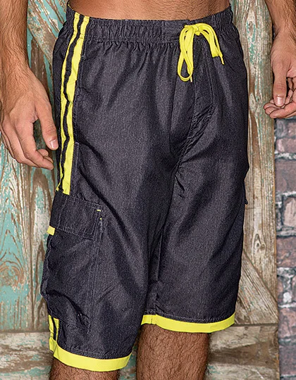 Striped Swim Trunks • Burnside