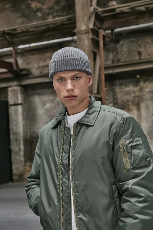 Recycled Yarn Fisherman Beanie • Build Your Brand