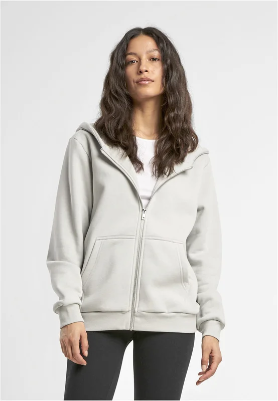 Ladies Fluffy Zip Hoody • Build Your Brand