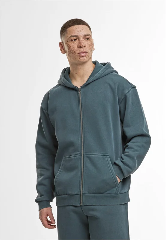 Vintage Heavy Zip Hoodie • Build Your Brand