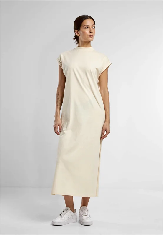 Ladies Long Extended Shoulder Dress • Build Your Brand