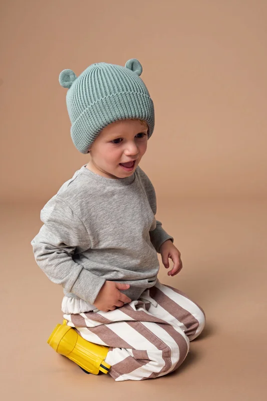 Organic Baby Bear Beanie • Beechfield