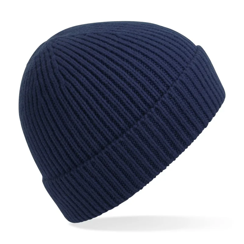 Engineered Knit Ribbed Beanie • Beechfield