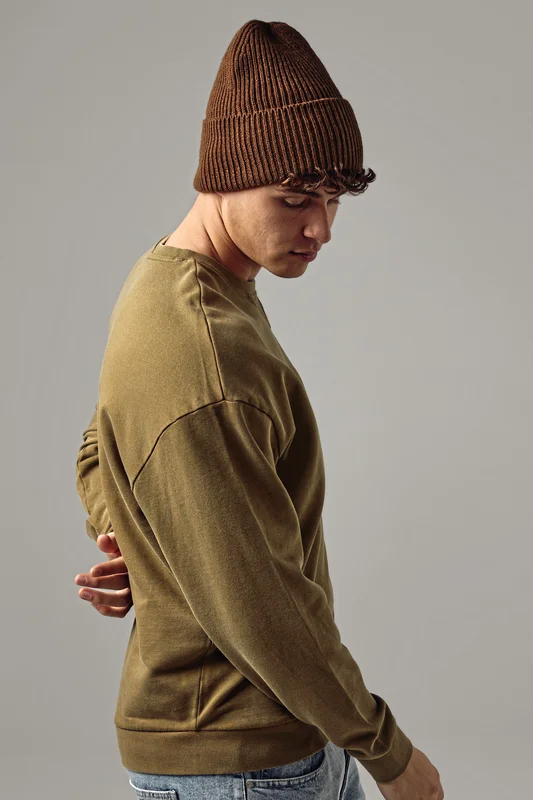 Oversized Cuffed Beanie • Beechfield