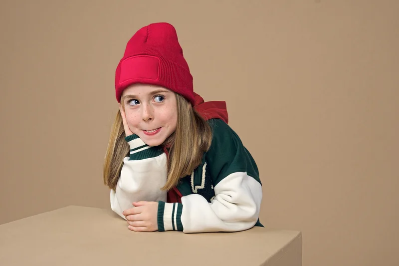 Kids Original Patch Beanie • Beechfield