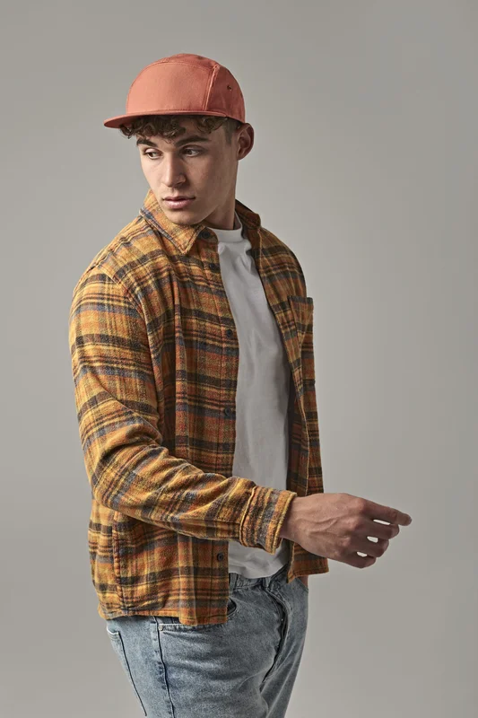 Canvas 5 Panel Camper Cap • Beechfield