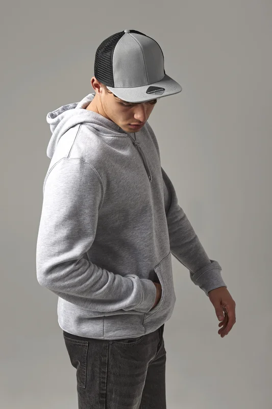 Original Flat Peak 6 Panel Trucker Cap • Beechfield
