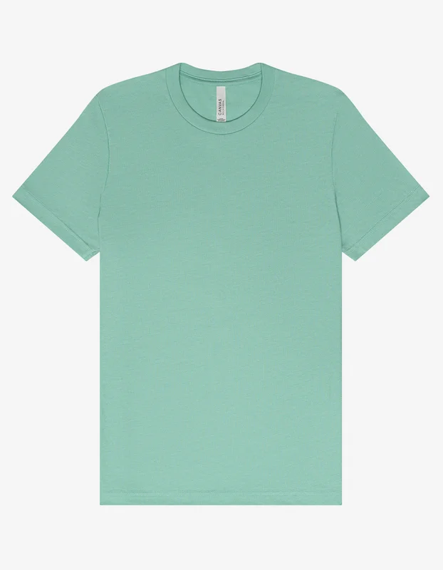 Unisex Heather CVC Short Sleeve Tee • Canvas