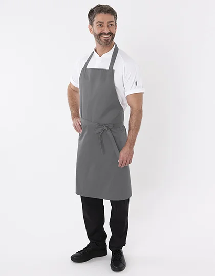 Bib Apron With Adjustable Halter • Dennys London