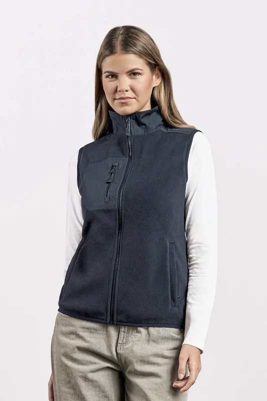 Women´s Canvas Fleece Vest • Promodoro