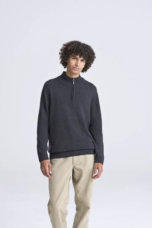 Wakhan 1/4 Zip Sustainable Sweater • Ecologie