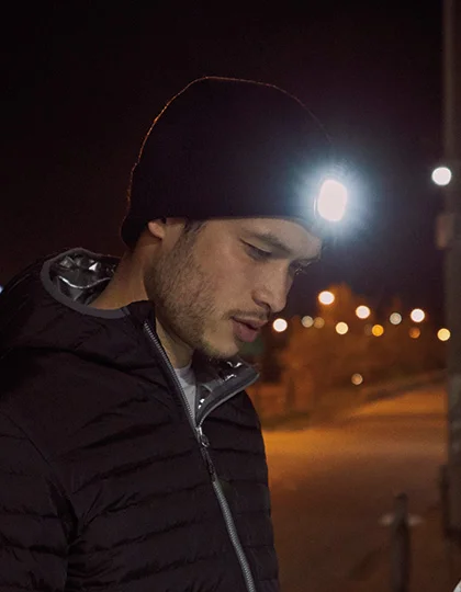 Mighty LED Knit Beanie • Elevate Life
