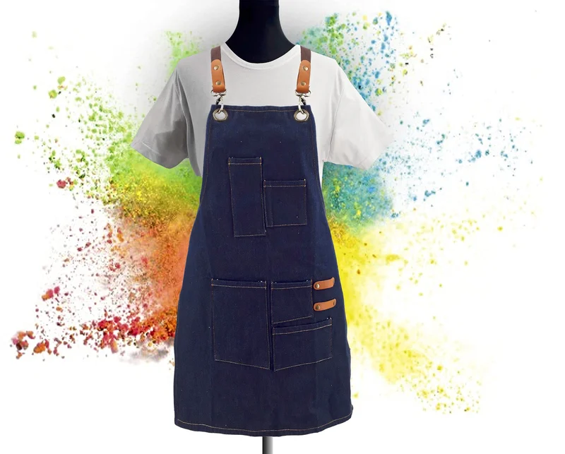 Kinderlatzschürze Denim • Exner