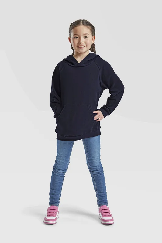 Kids´ Lightweight Hooded Sweat • Fruit of the Loom