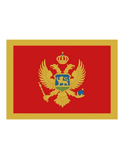 Fahne Montenegro • Printwear