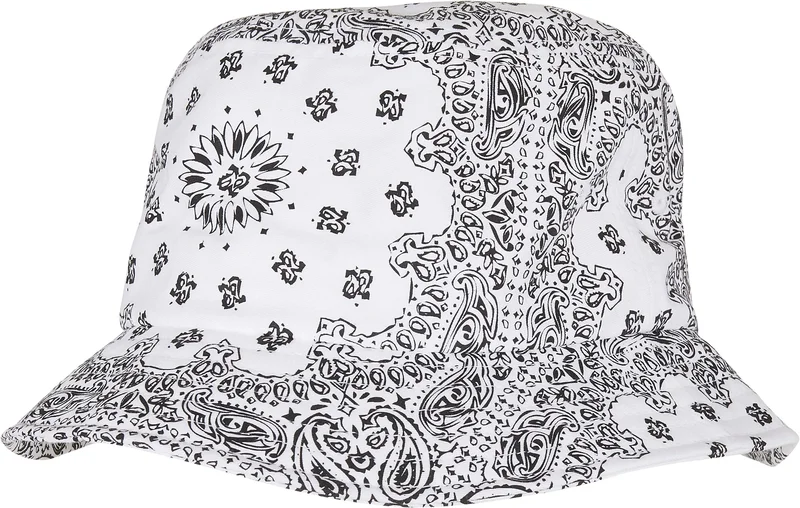 Bandana Print Bucket Hat • FLEXFIT