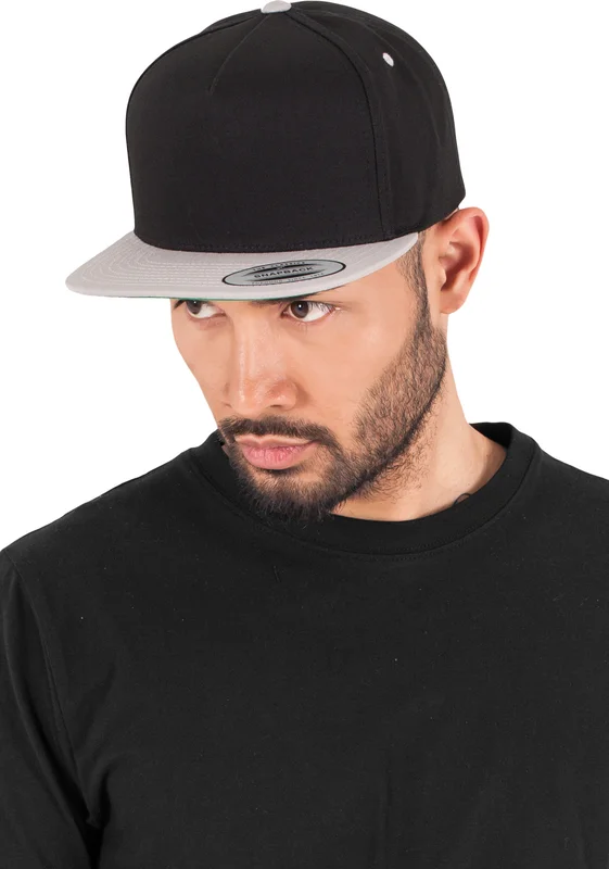 Classic 5 Panel Snapback Cap • FLEXFIT