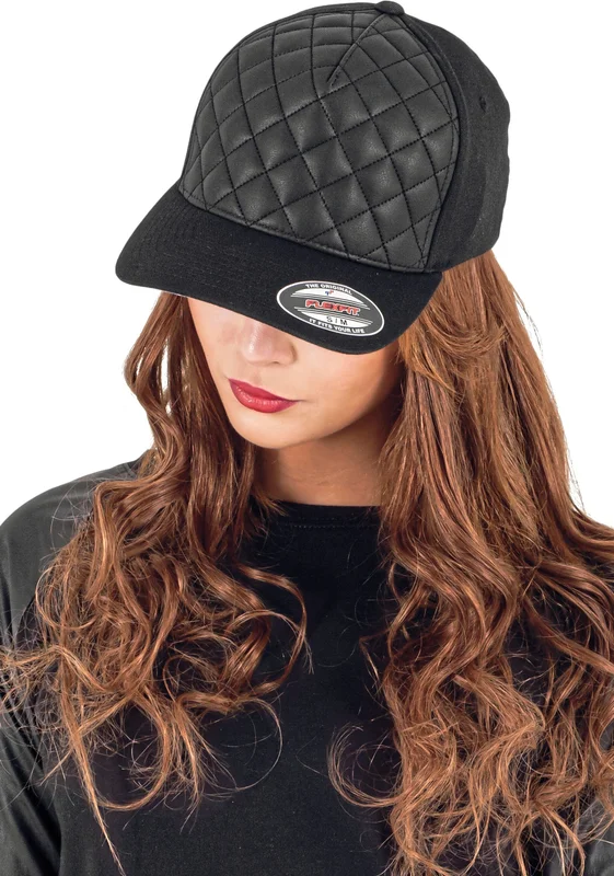 Diamond Quilted Flexfit Cap • FLEXFIT