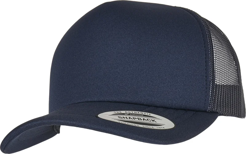 YP Classics® Classic Curved Visor Foam Trucker Cap • FLEXFIT
