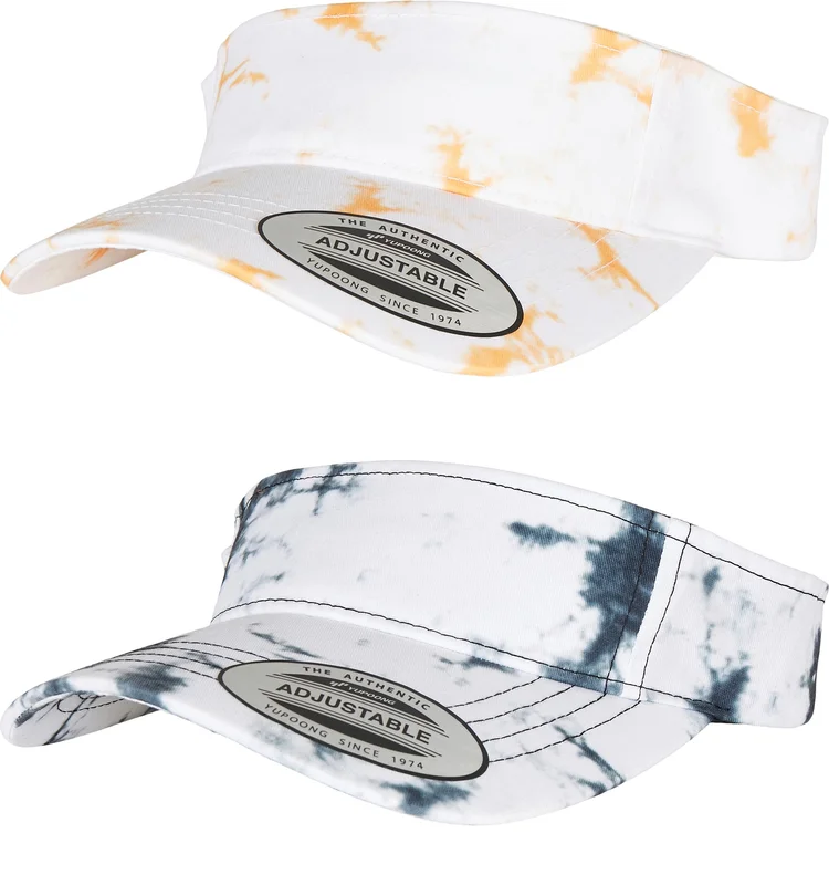 Batik Dye Curved Visor Cap • FLEXFIT