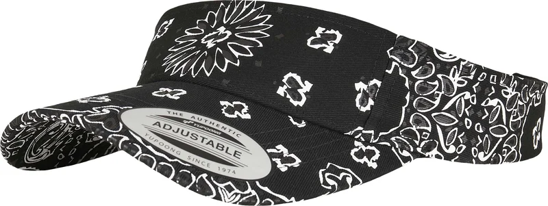 Bandana Print Visor • FLEXFIT