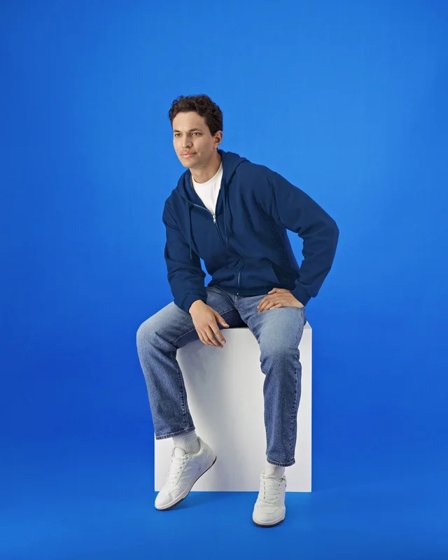 Softstyle® Midweight Fleece Adult Full Zip Hooded Sweatshirt • Gildan