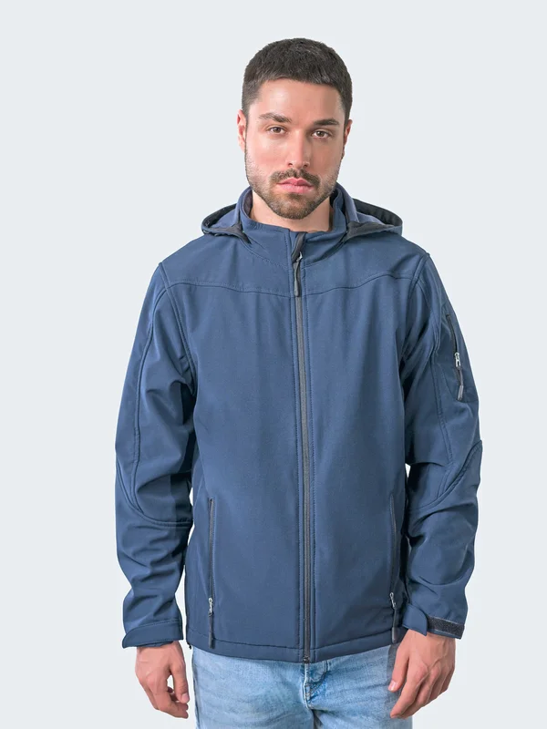 Men´s Hooded Soft-Shell Jacket • HRM