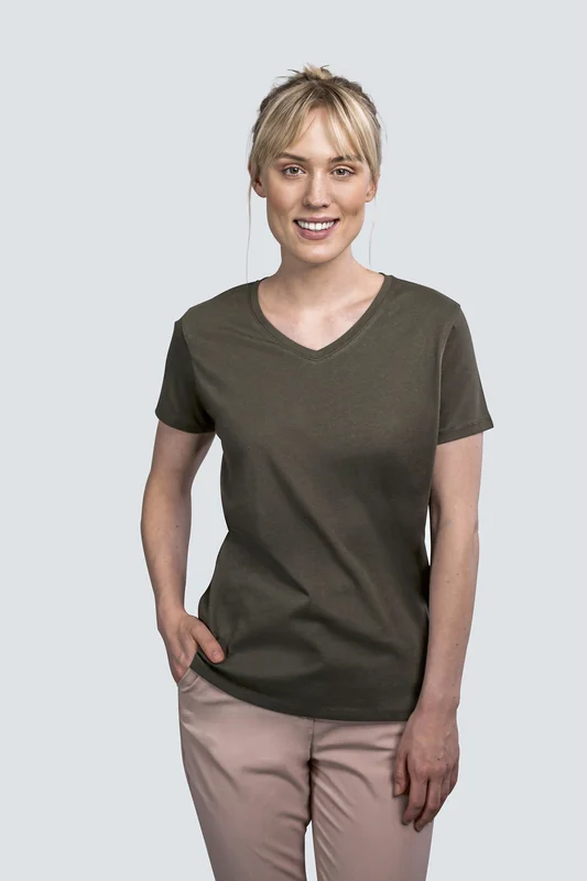 Women´s Luxury V-Neck Tees • HRM