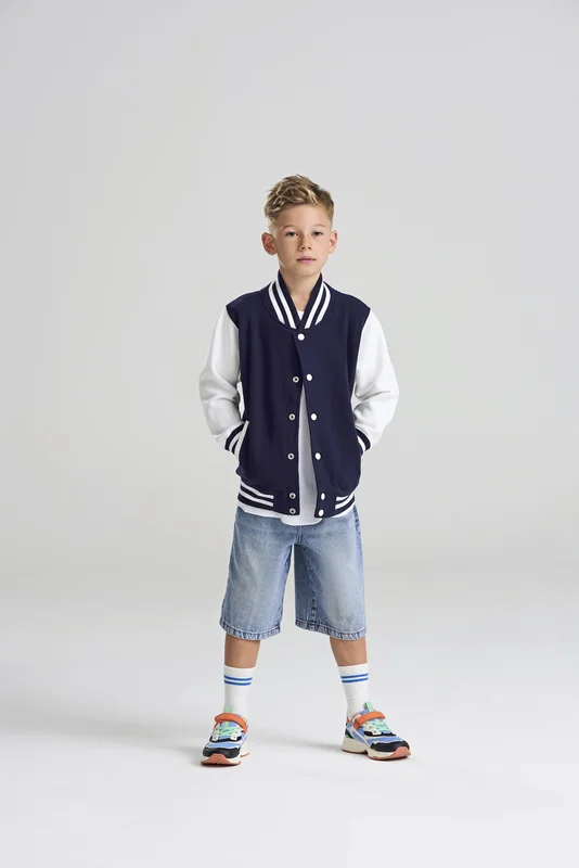 Kids´ Varsity Jacket • Just Hoods