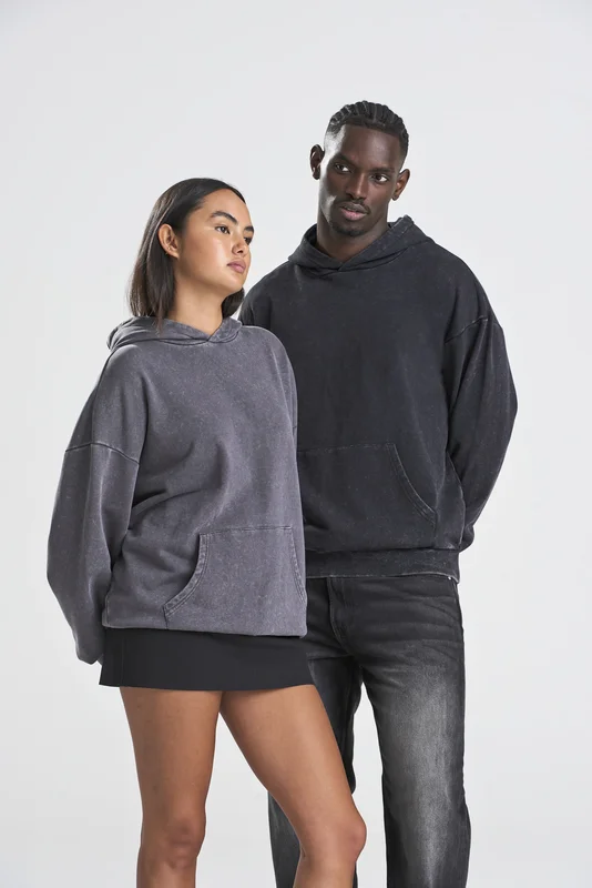 Vintage Washed Hoodie • Just Hoods