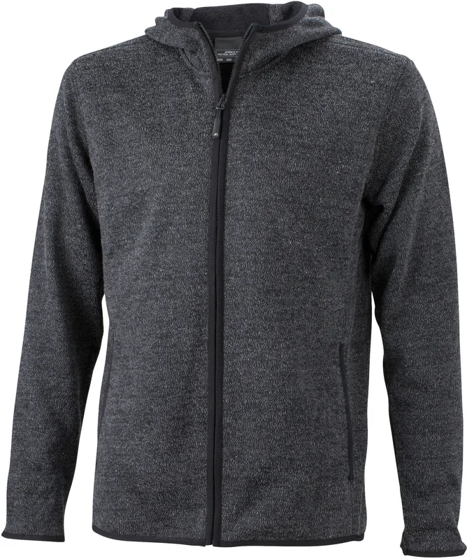 Men´s Knitted Fleece Hoody • Daiber