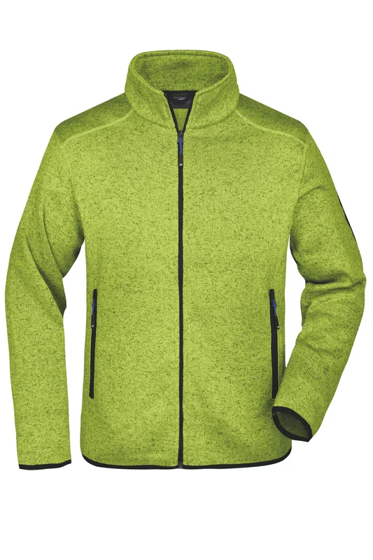 Men´s Knitted Fleece Jacket • Daiber