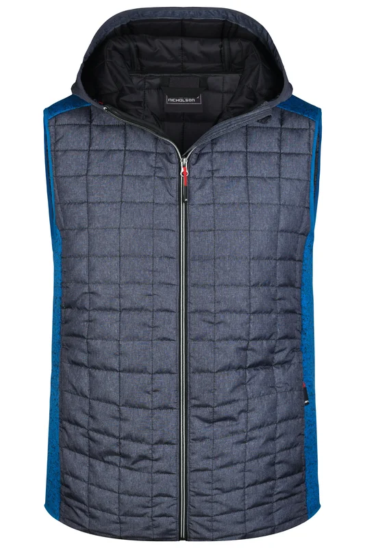 Men´s Knitted Hybrid Vest • Daiber