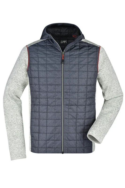 Men´s Knitted Hybrid Jacket • Daiber