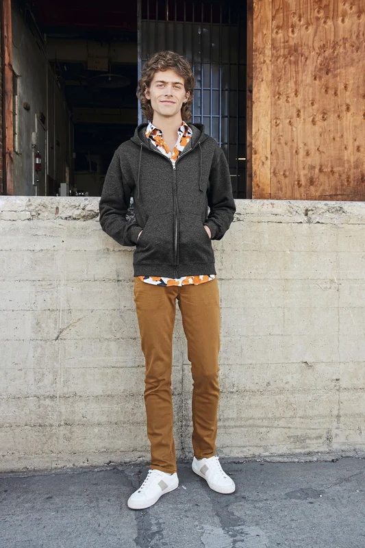 Nublend® Full-Zip Hooded Sweatshirt • JERZEES