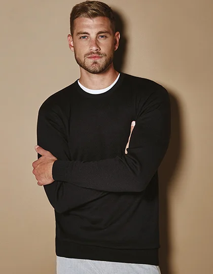 Regular Fit Arundel Crew Neck Sweater • Kustom Kit
